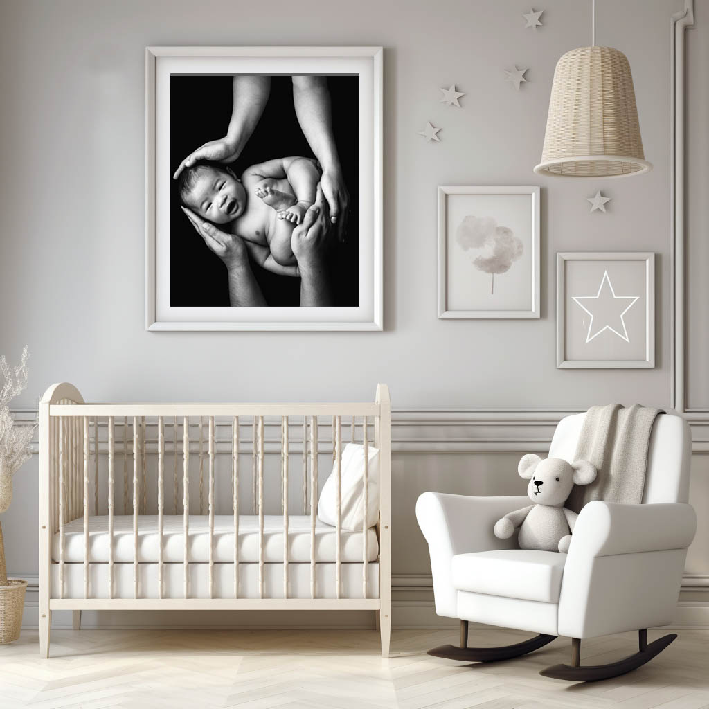 Newborn nursery wall art